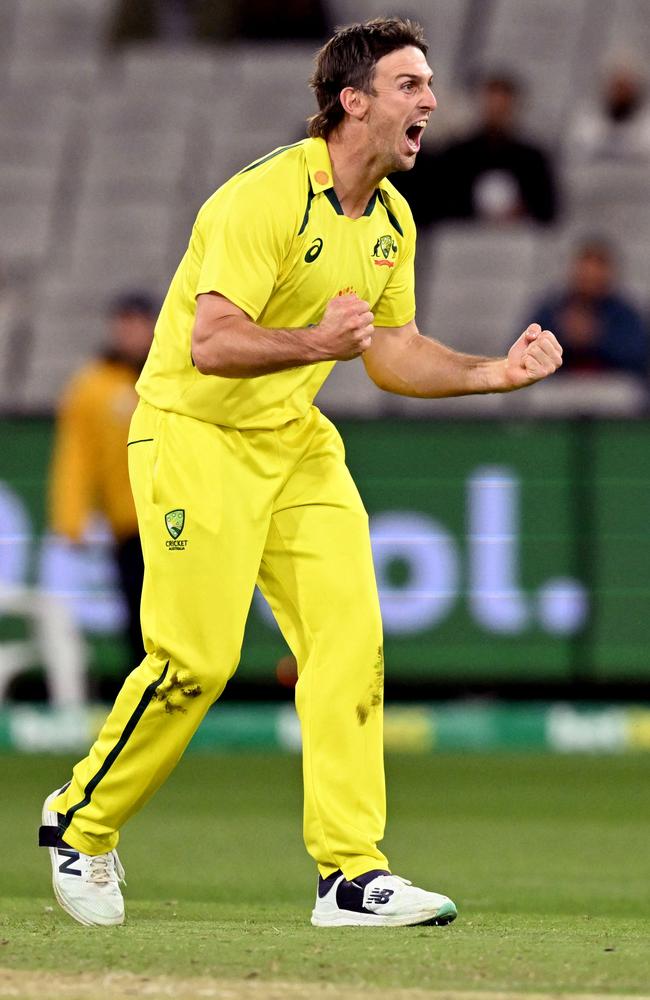 Mitch Marsh will play a key role in the ODI World Cup. Picture: AFP Images