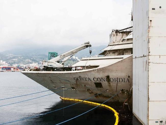 Eerie photos of the Costa Concordia that sank in 2012. Picture: Jonathan Danko Kielkowski