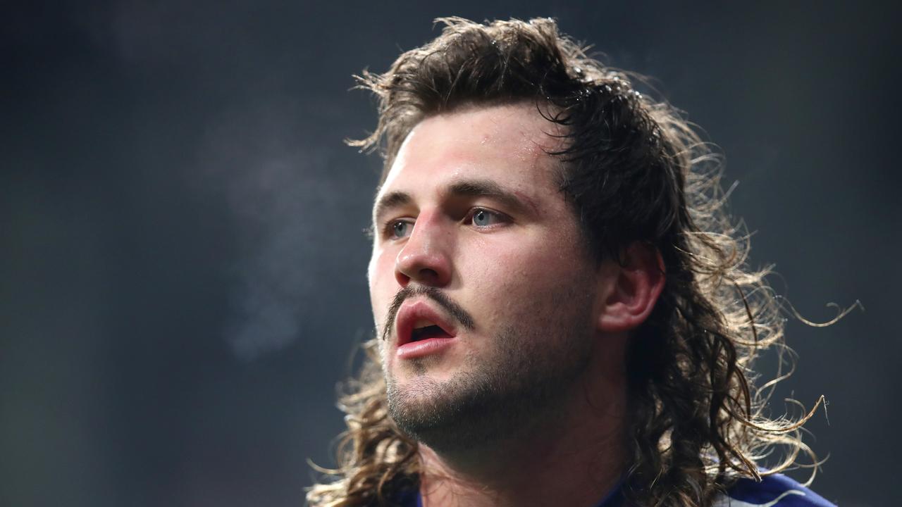 SYDNEY, AUSTRALIA - JULY 15: Josh Curran of the Warriors looks on during the round 18 NRL match between the Parramatta Eels and the New Zealand Warriors at CommBank Stadium on July 15, 2022, in Sydney, Australia. (Photo by Jason McCawley/Getty Images)