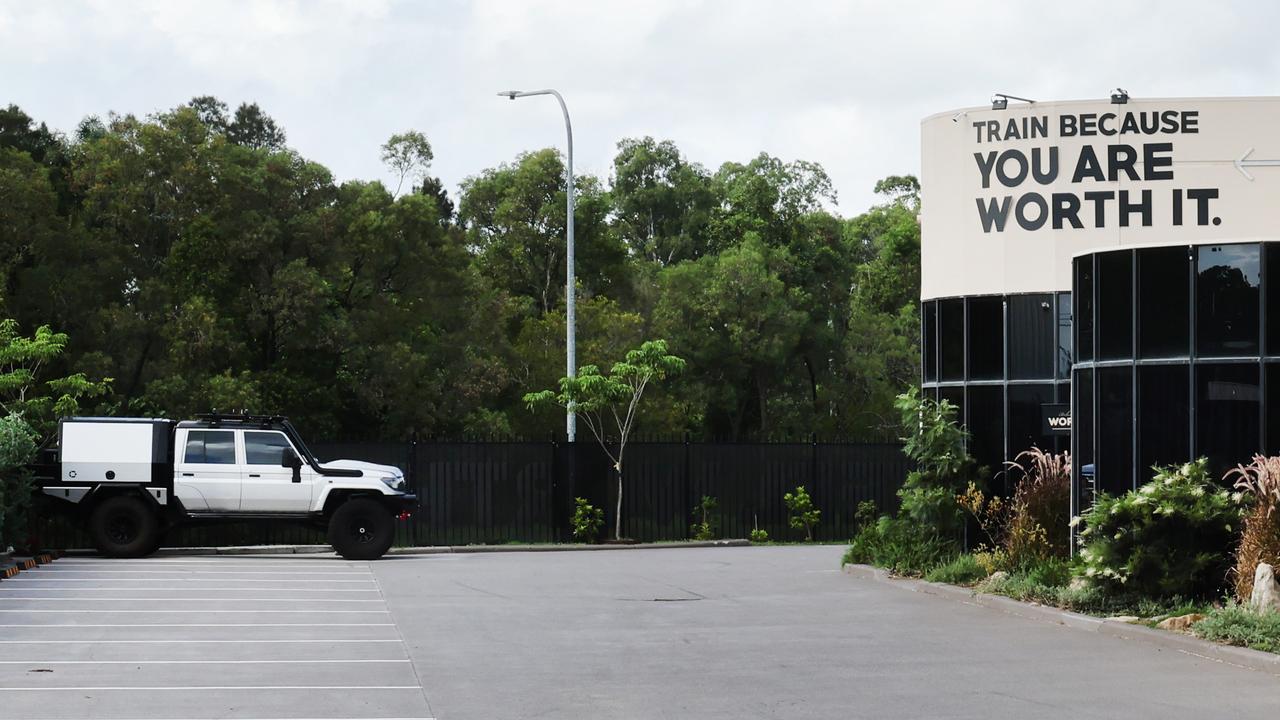 Train Worthy gym at Burleigh appears to have closed down. Only one car behind the locked fence. Picture Glenn Hampson