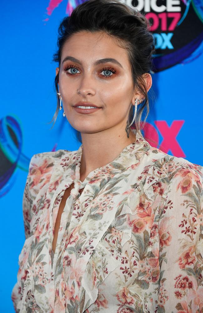 Paris Jackson at the Teen Choice Awards.