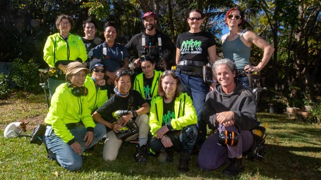 Women in Trades: Breaking the Barrier program participants and leaders at Lismore.