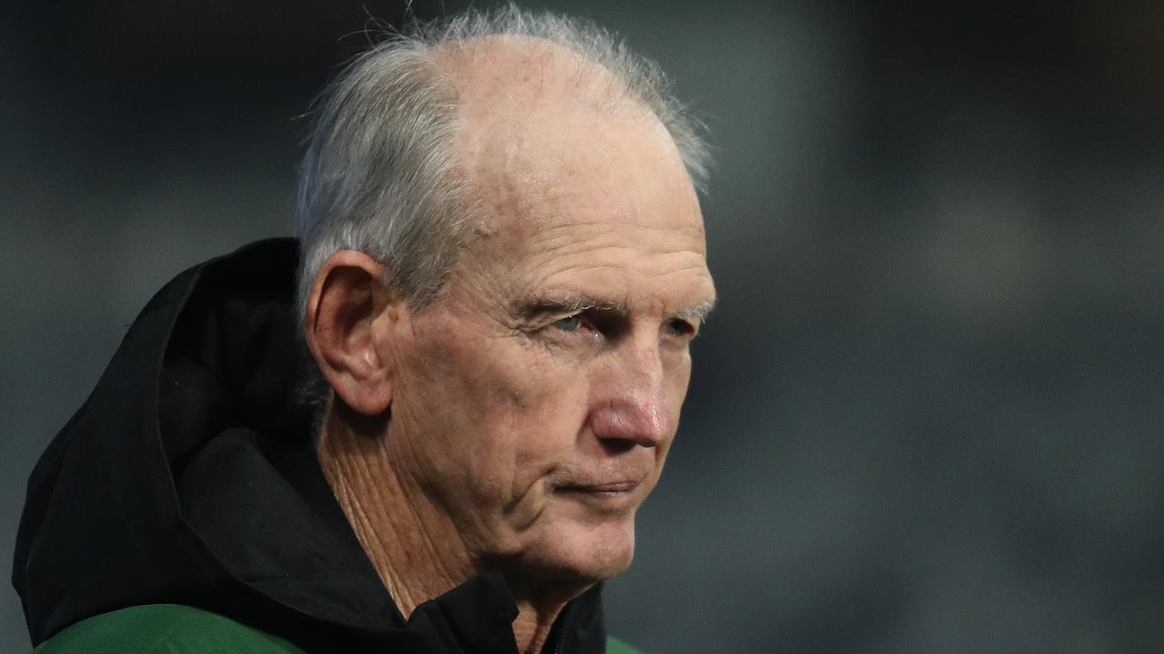 Wayne Bennett is known for his mind games. Will the Panthers fall for them? Picture: Brett Costello