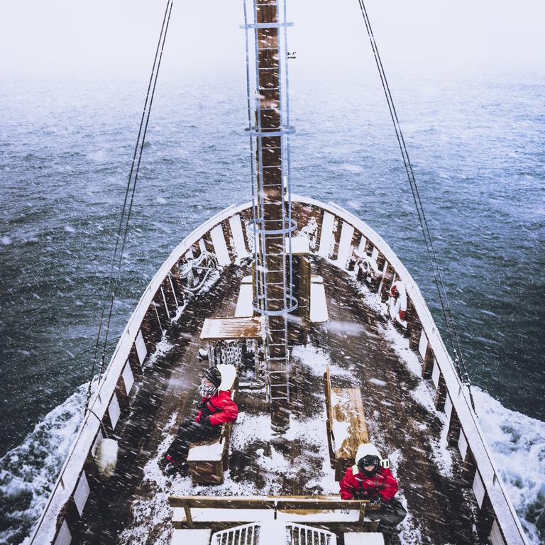 ‘Nattfari, Husavik’ ... Whale watching is a wonderful experience to enjoy if you travel across Iceland. This boat, Náttfari, is a traditional Icelandic wooden boat sailing the most of the year around Skjalfandi Bay, where you can enjoy this majestic and unique experience of whale watching. The afternoon I took this picture was really unexpected because the morning the weather was truly better. That is the fun part of Iceland. I feel joyful when a normal morning suddenly transforms into an unusual afternoon. Picture: Matteo Redaelli, Italy, Entry, Open, Travel (Open competition), 2018 Sony World Photography Awards