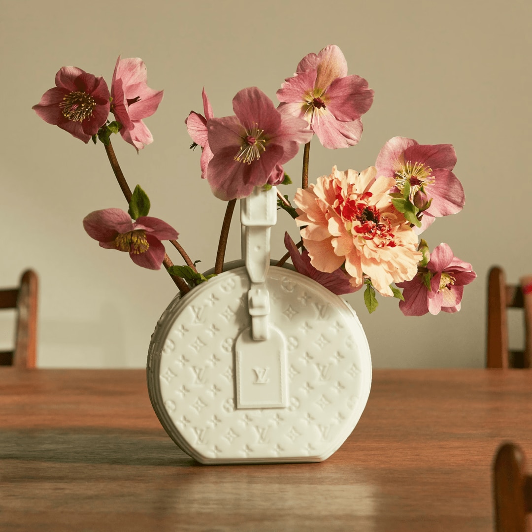 Louis Vuitton Speedy Bag-Shaped Flower Vase, Furniture & Home