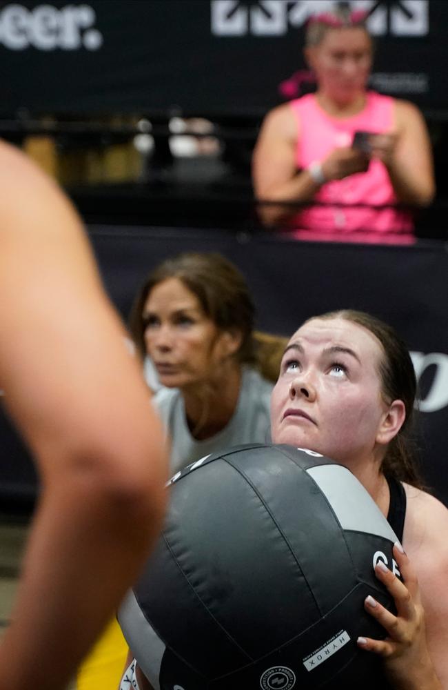 10000 athletes put their fitness to the test in a massive Hyrox competition this weekend (14-15 Dec) at Melbourne Exhibition and Convention Centre. Picture Valeriu Campan