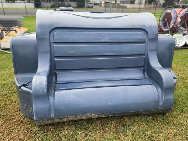 A seat water tank from Grafton Olympic Pool.