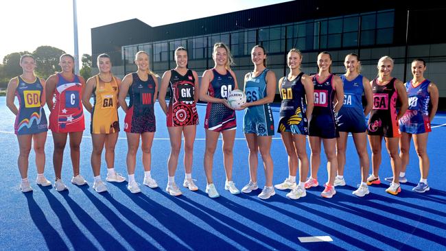 Championship division teams ahead of the 2025 Victorian Netball League season. Picture: Netball Victoria