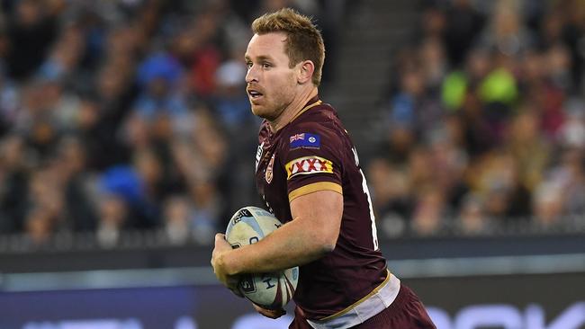 Super sub Michael Morgan during the 2018 Origin series.