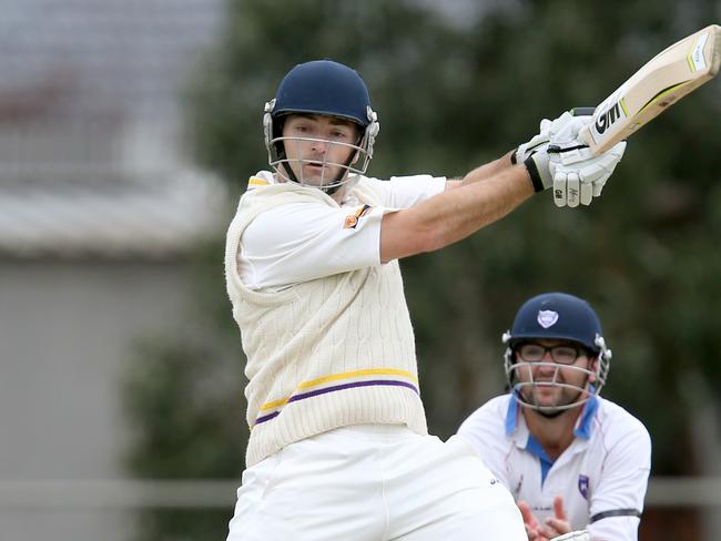 Druids captain Leigh Wilson is leading the club’s tilt at a breakthrough VTCA flag. Picture: Mark Wilson.