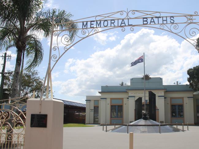 DEEP END: The Lismore Memorial Baths are still closed seven months after they were damaged in the March floods.