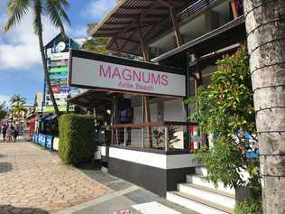 An Airlie Beach woman has been jailed after attacking a staff member at Magnums. 