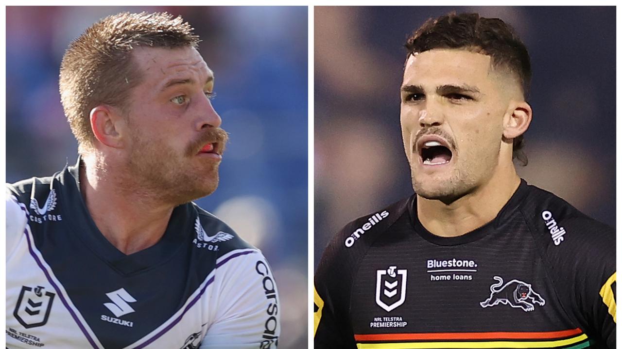 Cameron Munster and Nathan Cleary
