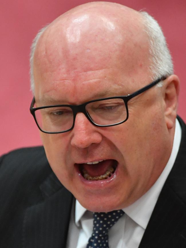 Attorney-General George Brandis has savaged Bernardi’s defection claiming he broke the faith with the people.