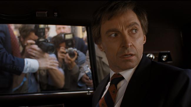 Hugh Jackman stars as Gary Hart in Columbia Pictures' THE FRONT RUNNER.