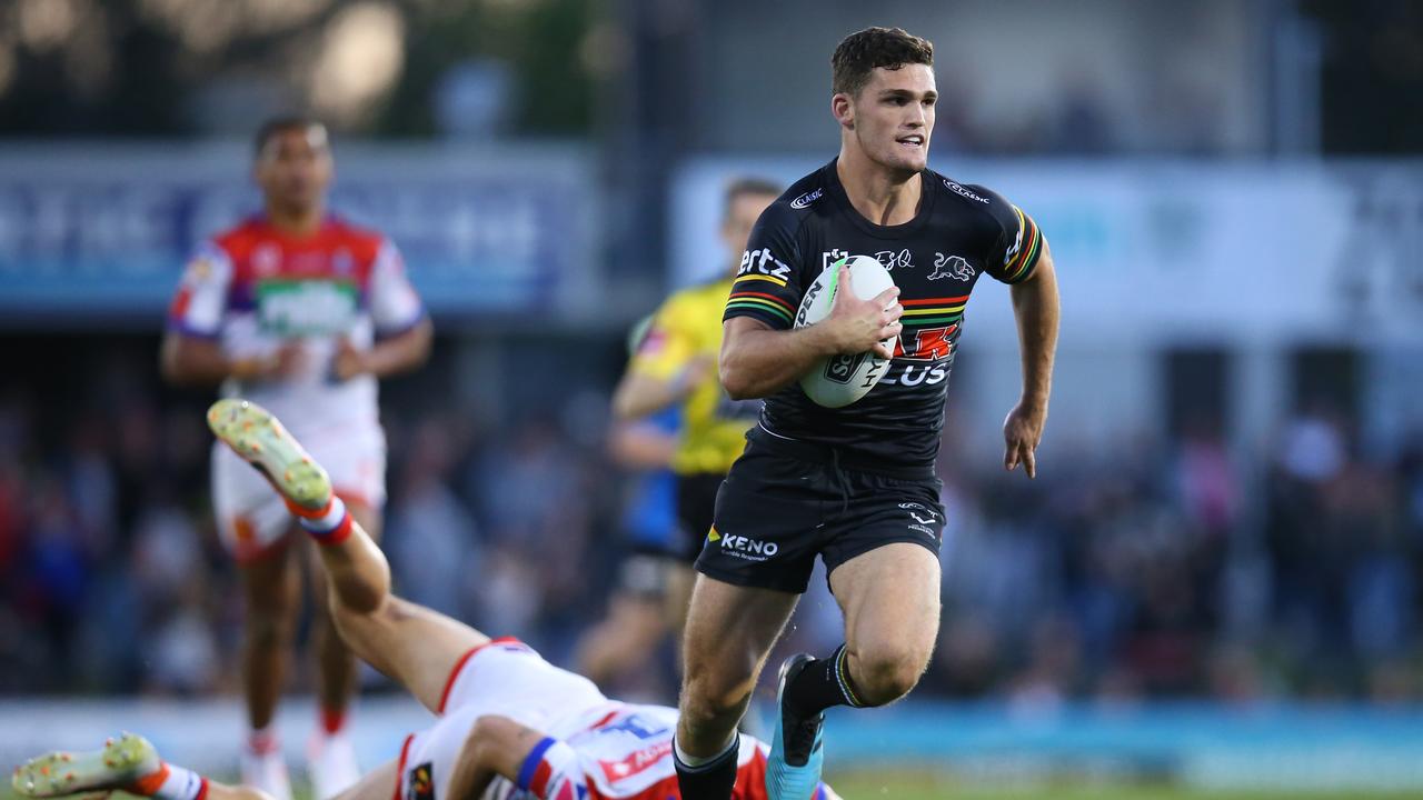 Nathan Cleary is the highest averaging halfback in SuperCoach. Picture: Getty Images.