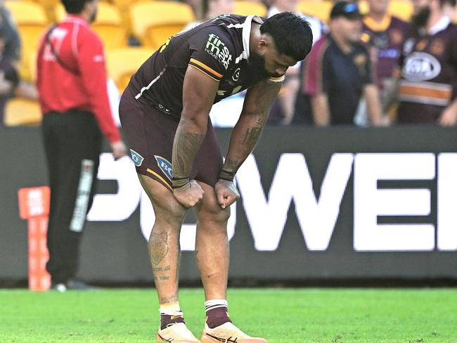 Payne Haas will be given time to prove his fitness. Picture: Getty Images