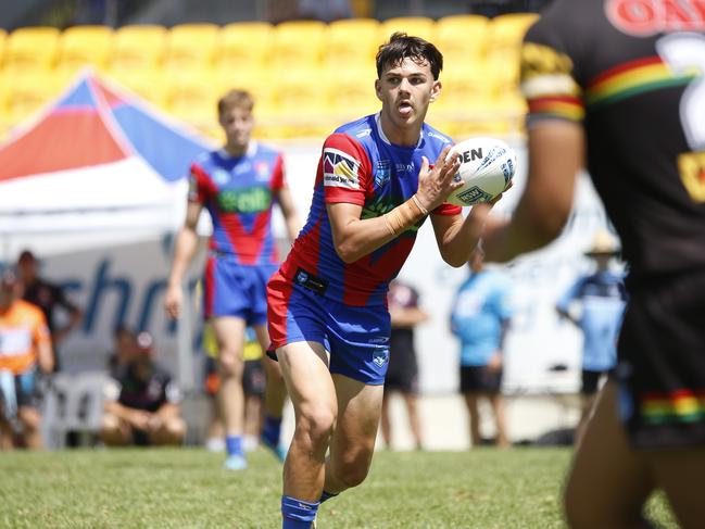 ChaseButlerHAROLD MATTS Picture: Warren Gannon Photography. NSWRL Junior Reps 2025 Round 3. Harold Matthews Cup - Penrith Panthers vs Newcastle Knights at Windsor Sports Complex, 15 February 2025