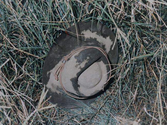 Jeffrey Brooks’ hat was found 11m from his body. “I can’t see a simple explanation for how the hat got there,’’ Dr Ranson said. Picture: AAP/Tim Marsden