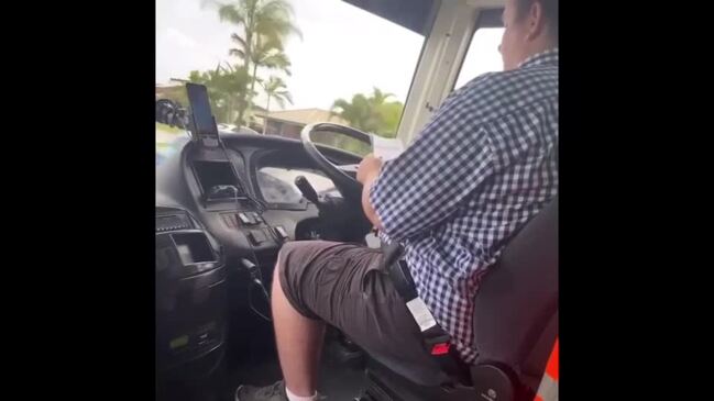 Maryborough school bus drivers shocking actions