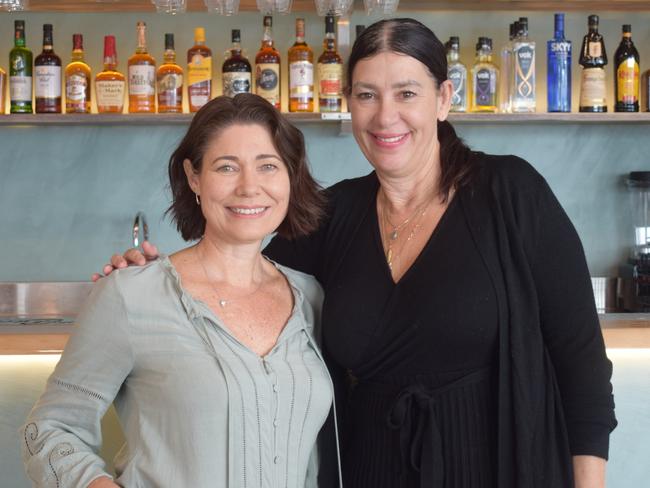 OFISHAL Beachclub owners Sharon Delaney and Tanya Lynch. Picture: Aden Stokes