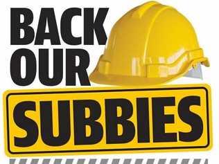 The News Ltd Back Our Subbies campaign has helped raise awareness about serious problems in the Queensland construction industry.