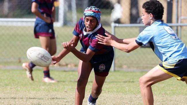 School rugby league finals, Mabel Park vs Ipswich, Acacia Ridge. Picture: Liam Kidston