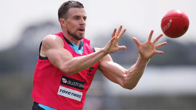 Tiger-turned-Giant Brett Deledio has a history of injury. Picture: Phil Hillyard