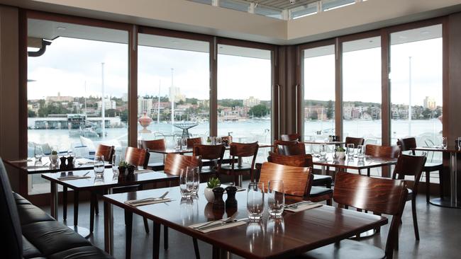 The dining room at Manly Pavilion in Manly. Picture: John Fotiadis