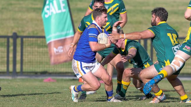 A try to Will Hawkins got the Rams back in the game. Picture: DC Sports Photography