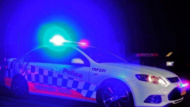 The man had been seen driving at 45km/hr more than the speed limit by police before the pursuit was called off in South Lismore.