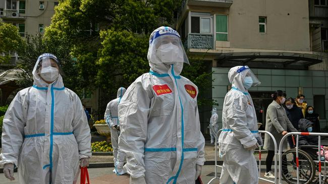 China’s lockdowns have affected the global supply chain, meaning delays for online orders and gaps on Aussie shelves. Picture: Hector Retamal / AFP