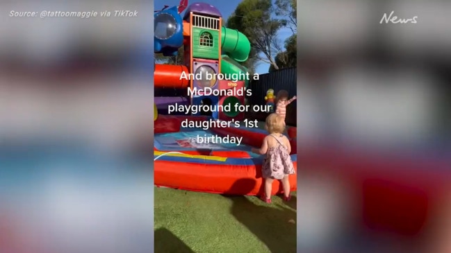 Melbourne mum throws epic Maccas birthday party