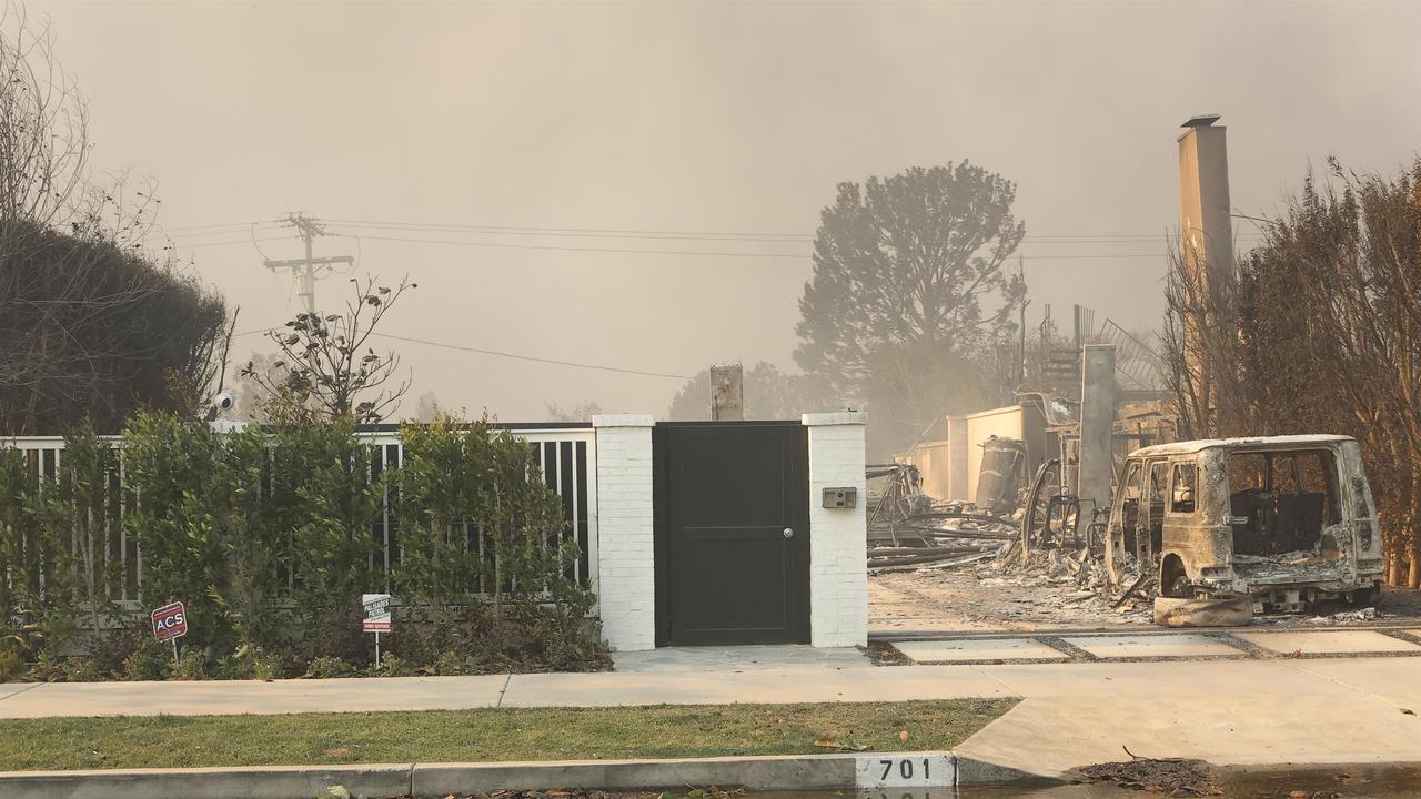 Miles Teller’s home has been lost to the fires. Picture: Backgrid