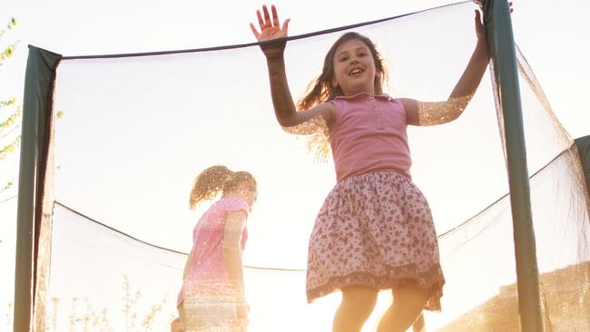 Apparently not even trampolines are safe for children anymore. Picture: iStock