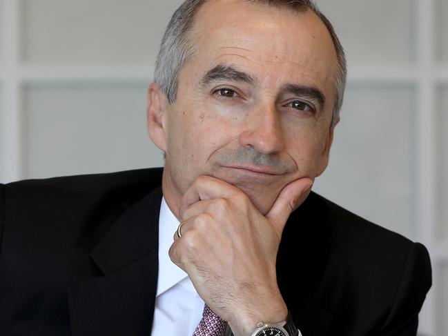 Virgin Airlines CEO John Borghetti for a feature. Picture for The Australian by Chris Pavlich