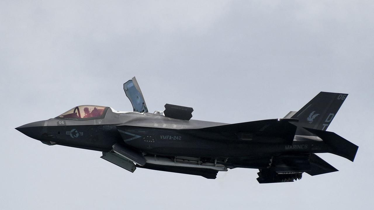 A US Marine Corps F-35B Lightning II. Picture: AFP