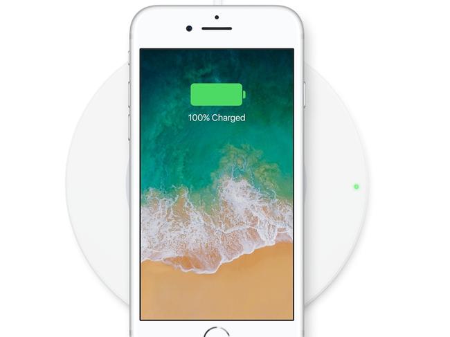 The Belkin Charge Up is a wireless charging pad that can be used to power up the Apple iPhone 8 or X.