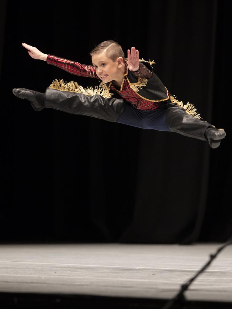 8 Years Song and Dance Solo. Reagan Burgess during the Southern Tasmanian Dancing Eisteddfod, Wrest Point. Picture: Chris Kidd