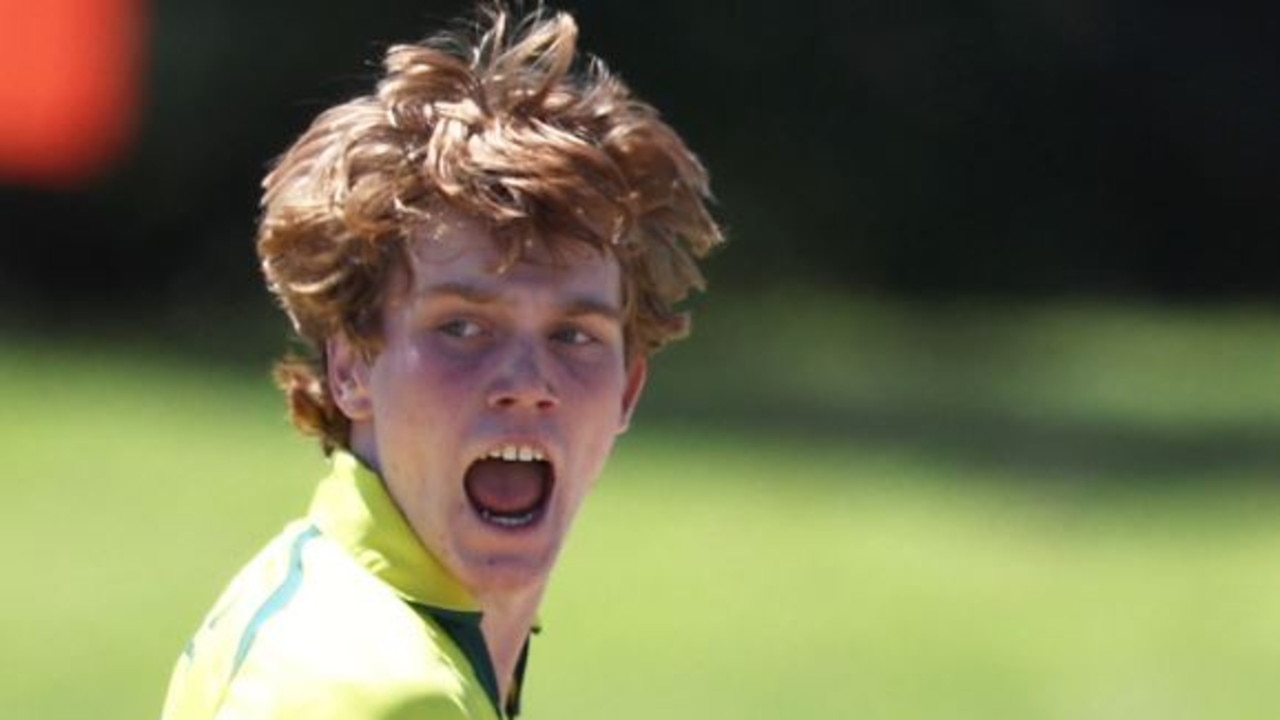 Meet Callum Vidler, the teenage tearaway whose ‘mind games’ helped Australia reach the Under-19 Cricket World Cup final