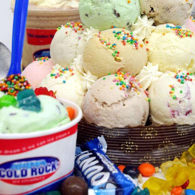 Four Cold Rock Ice Creamery stores have closed on the Gold Coast.