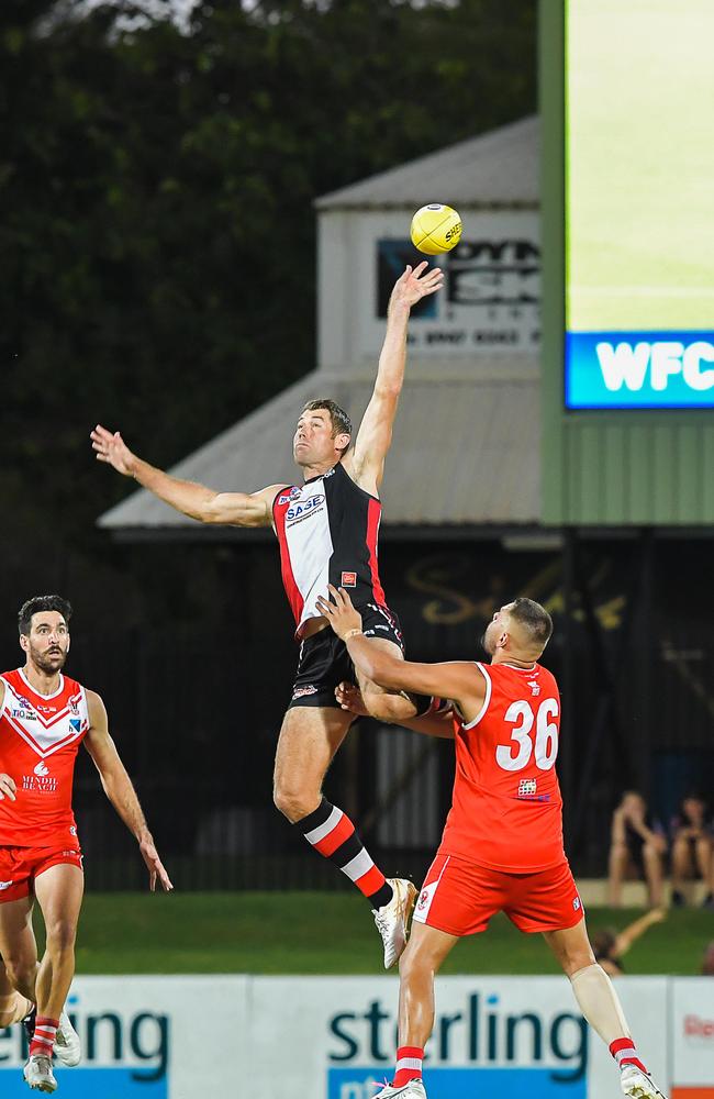 Waratah vs Southern Districts in the 2022-23 NTFL grand final. Picture PEMA TAMANG Pakhrin