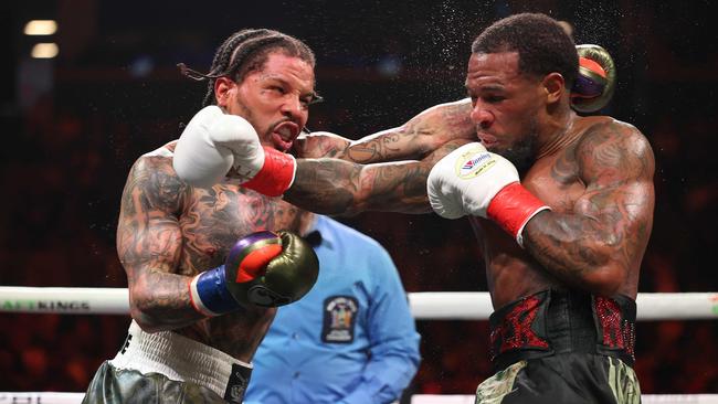 The lightweight bout between Gervonta Davis and Lamont Roach Jr was ruled a draw. Photo: Al Bello/Getty Images/AFP.