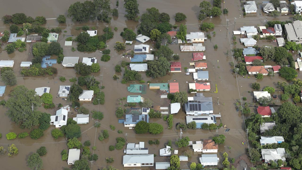 Rocklea flooding. Picture: Liam Kidston