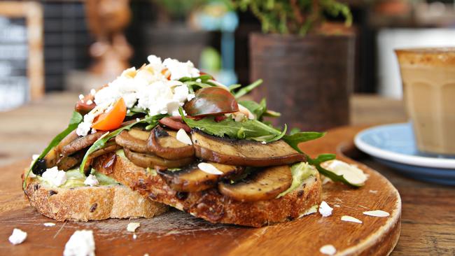 Farmer’s breaky at Lumberjack Trading Co. Picture: Adam Yip.