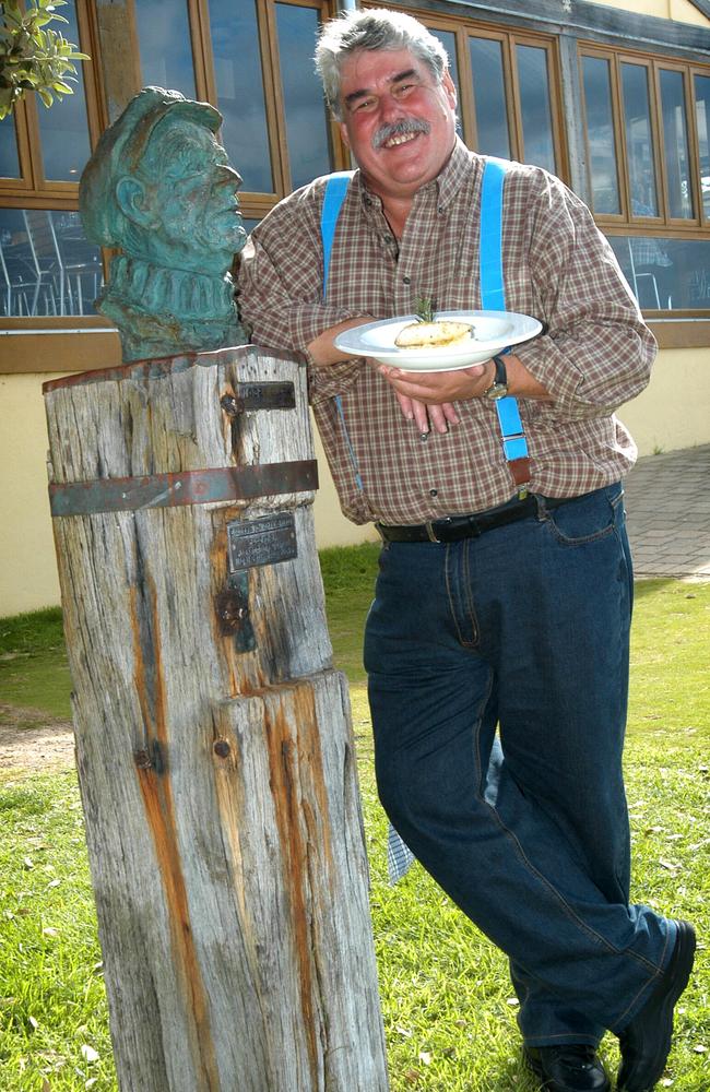 Hewitson, seen here during filming for Huey’s Cooking Adventures in 2007, said TikTok is like the early days of filming TV. Where is wasn’t polished and not overly edited.