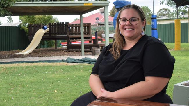 Parents and business owners Sarah and Lloyd Courtney are opening a new daycare in Dalby, Play Early Learning Centre.