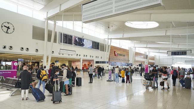 Privately owned airports such as Brisbane, Adelaide, Perth and Melbourne were able to get through the pandemic by suspending their dividend payments with the support of the super funds, which were their major investors. Picture: Matt Loxton