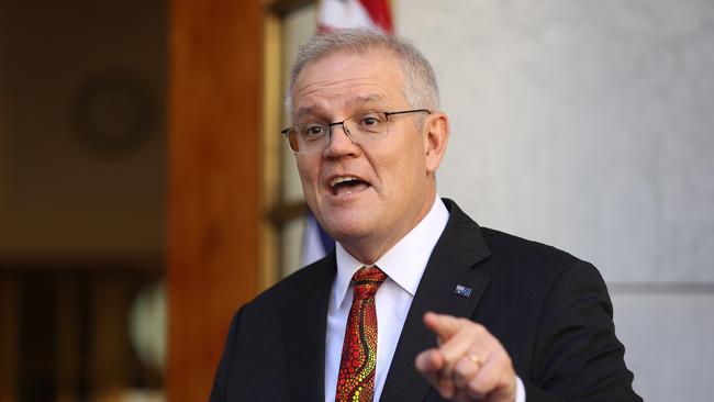 Prime Minister Scott Morrison. Picture: NCA NewsWire/Gary Ramage