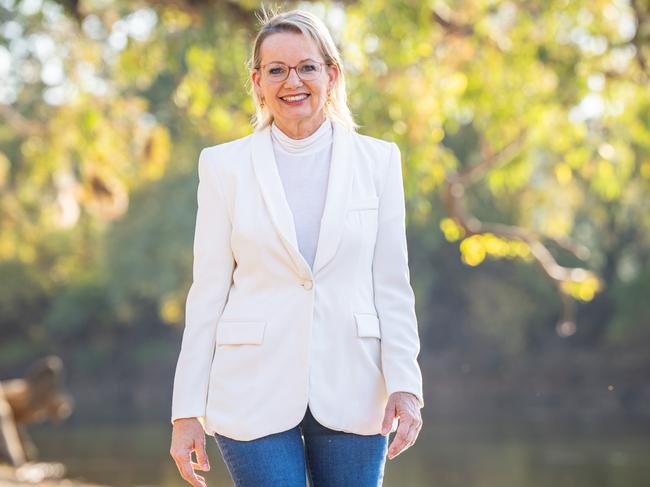 Sussan Ley in her home town of Albury NSW days after being appointed as the first female leader of the Australian Liberal Party. Picture: Simon Dallinger.